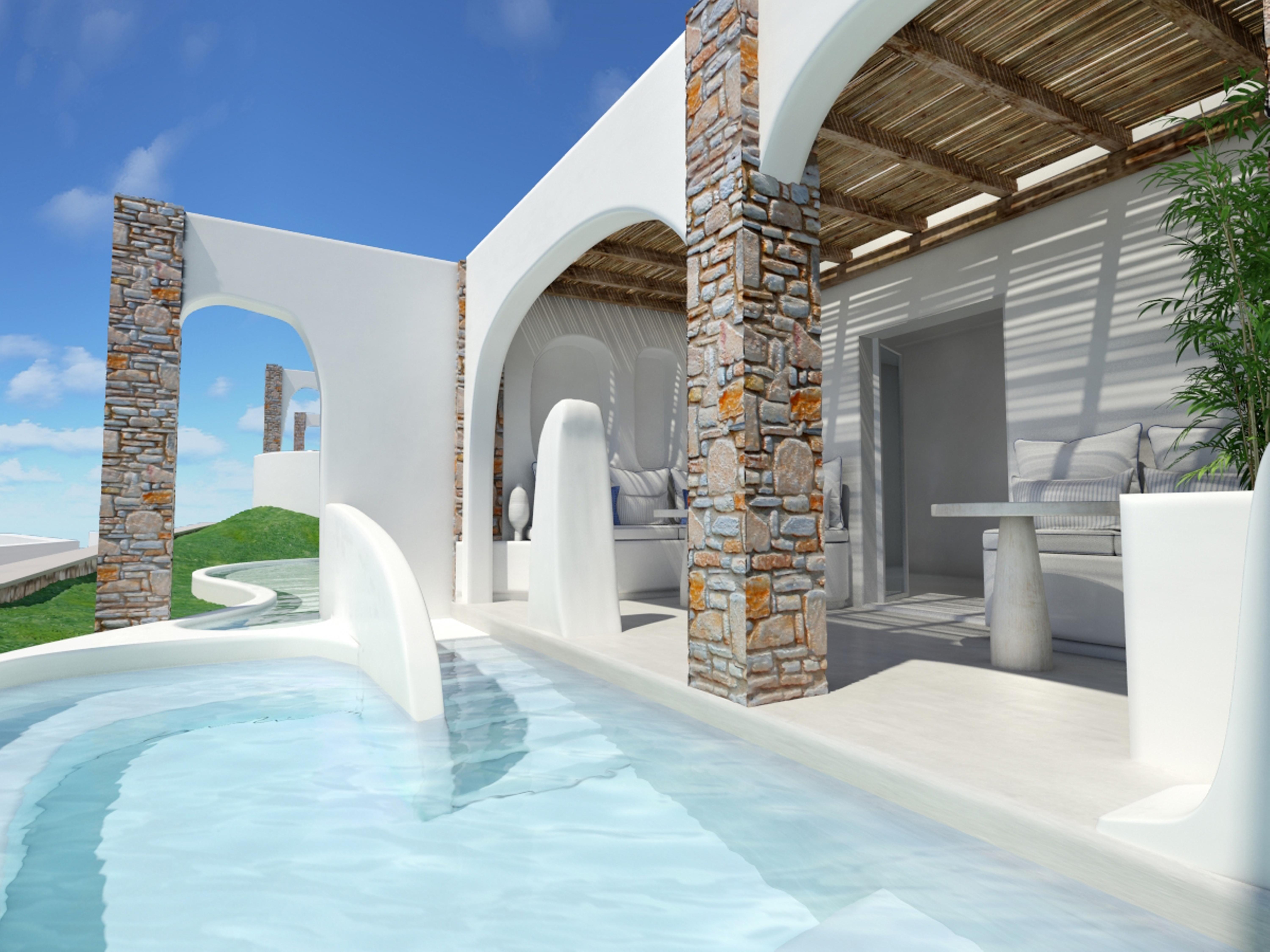 Aloni Hotel & Suites Piso Livadi Exterior photo